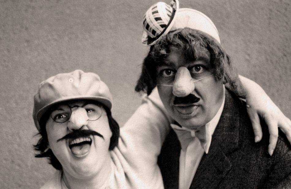 portrait of mummers for the carnival