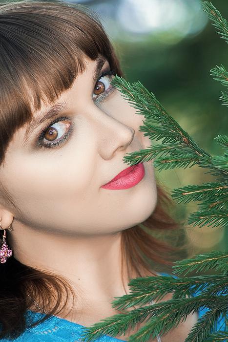 portrait of Girl Model beautiful