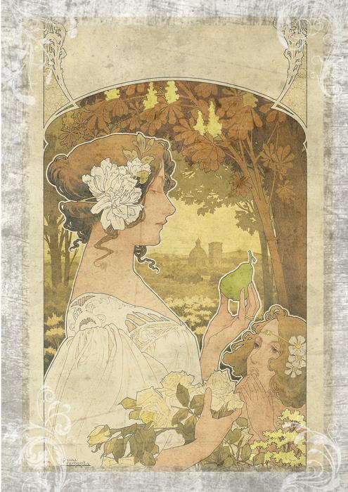 women in vintage picture
