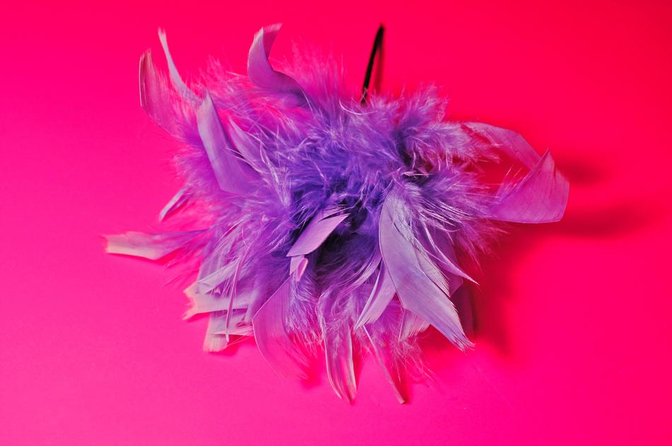 Feather Corsage decoration