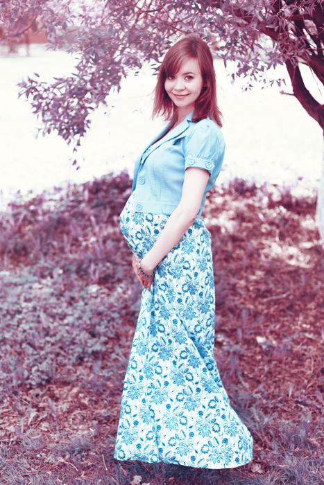 Pregnant Woman Stand By