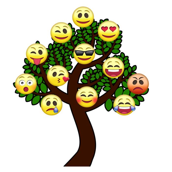 tree smiley tree of life emoticon