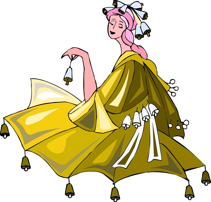 drawn comic dancer