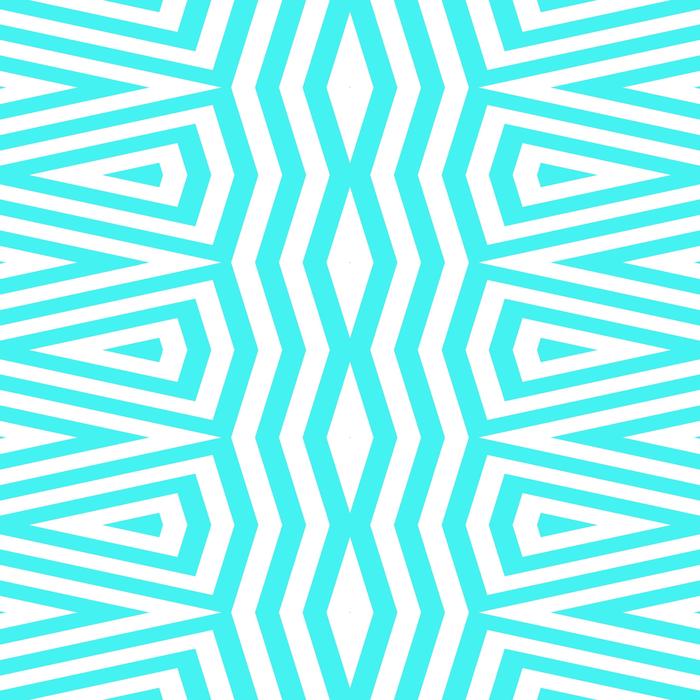Beautiful, aqua patterns at white background