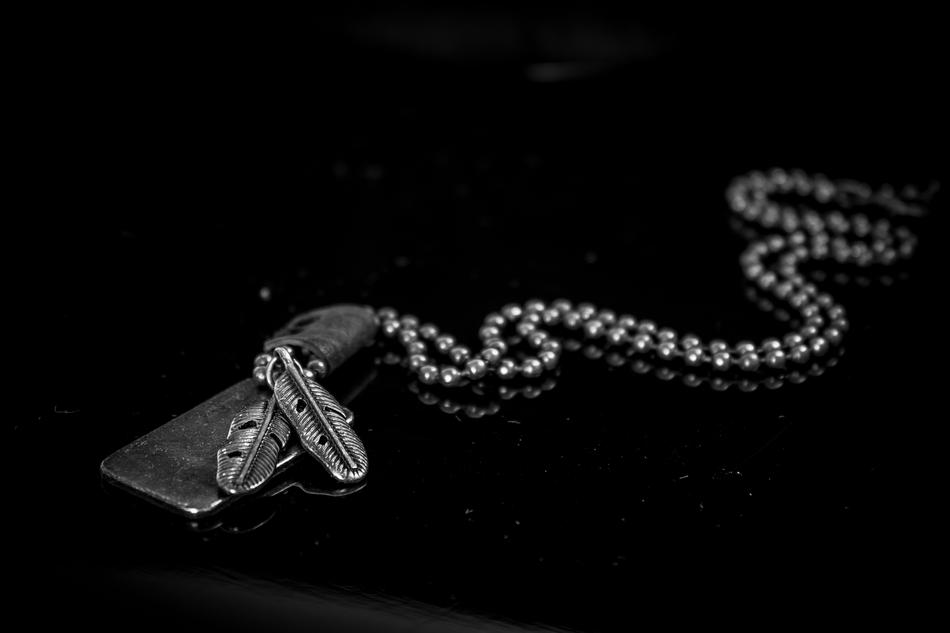 Beads Black Dark
