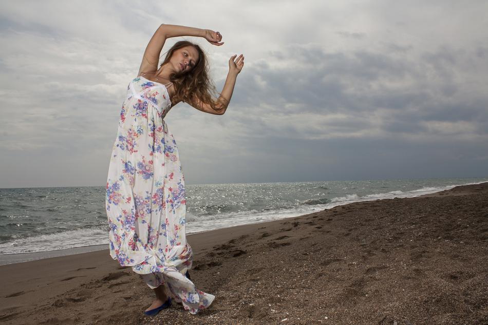 Model Beach Beautiful