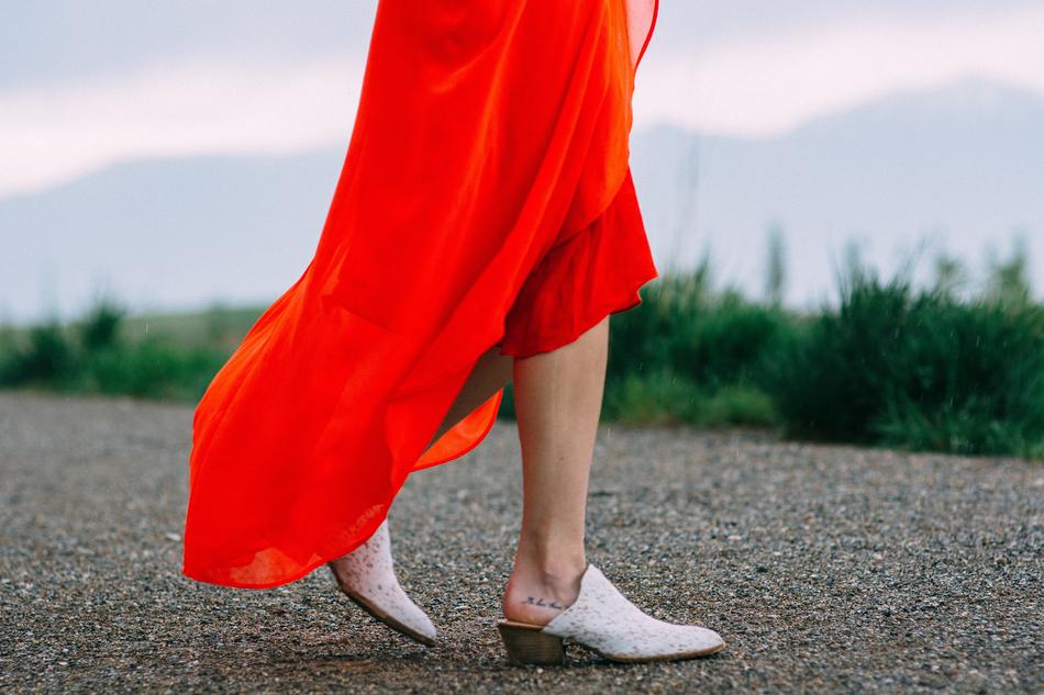 People Woman Orange
