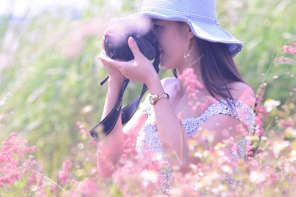 Girl Beautiful Picnic