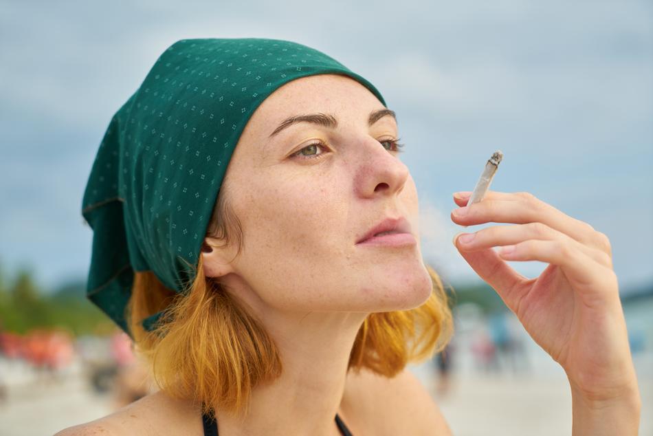 Woman Cigarette Beautiful