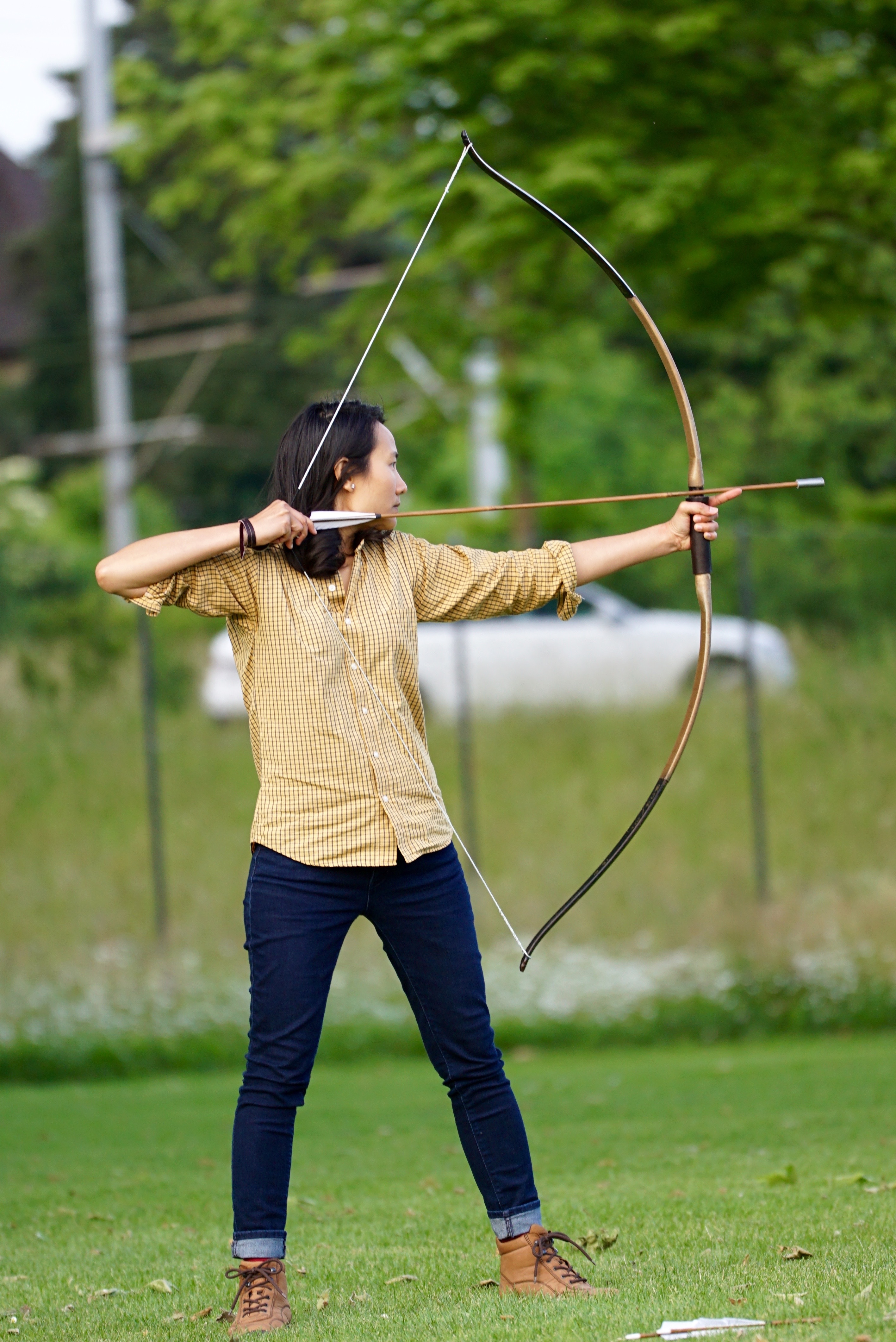 Sport with arrow