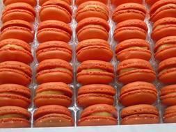 Macaroons Paris Orange