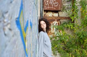 Woman and Wall