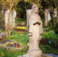 stony Statue Holy Figure