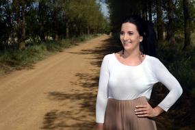 woman in Nature Outdoors