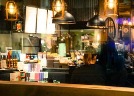 Bar Girl Sitting