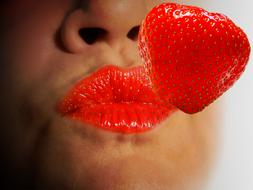 lips kiss red love kiss mouth