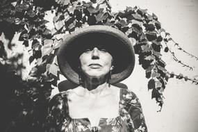 Black And White Woman Sunlight