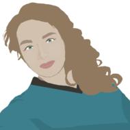 girl woman portrait young face