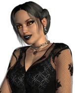woman make up render