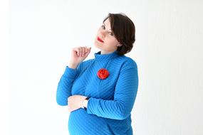 A Woman In Business Mom Pregnant