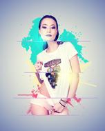 Graphic Design Woman Pixelsofshae