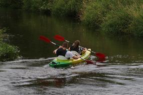 Kayak Boat in nature