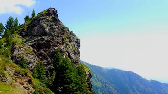 Mountain Rocks Nature