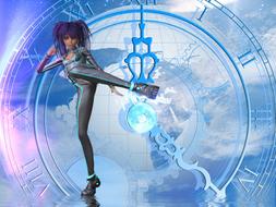 time sporty clock slim girl