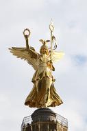 Berlin Golden Statue of angel