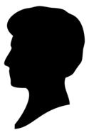 female girl head human people