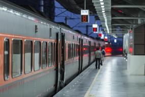 Train station at Night