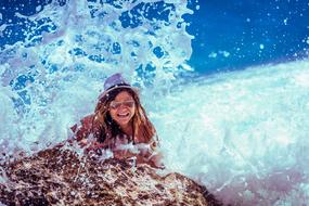 Ocean Person Rock
