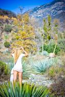 Female Model Outdoors