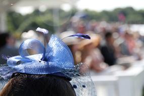 Fascinator Hat Blue
