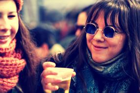 Girls with Beer