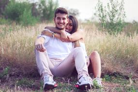 Photo of Beauty couple on field