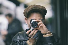 Camera Macro Person