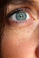 Eye Blue Face