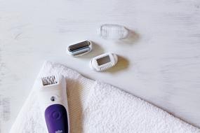 Brown Epilator Shaving