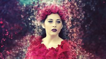 woman model fashion attractive