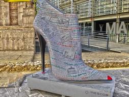 Footwear Shoe Statue Heeled