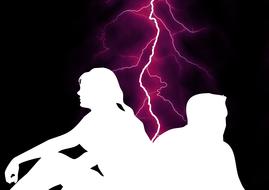 quarrel between a man and a woman