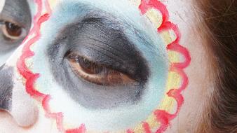 Face Portrait Closeup