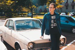 Young Vintage Fashion styled man