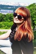Woman with sunglasses at Summer