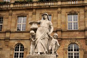 historic Henschel Fountain Kassel Town Hall