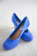 Shoe Blue Color