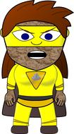 comic characters female girl hero