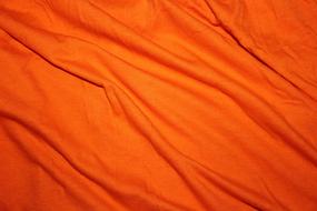 folded Orange Cloth, fashion, background