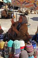 Marrakesh Morocco Market seller